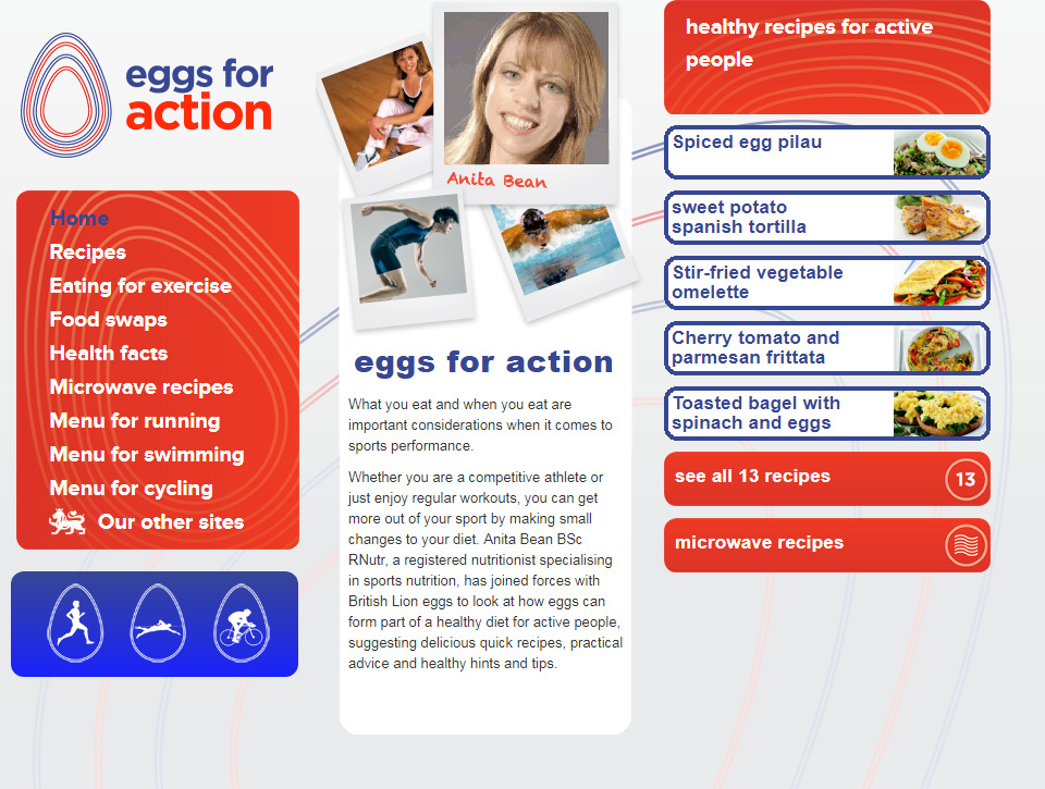 Eggs for action