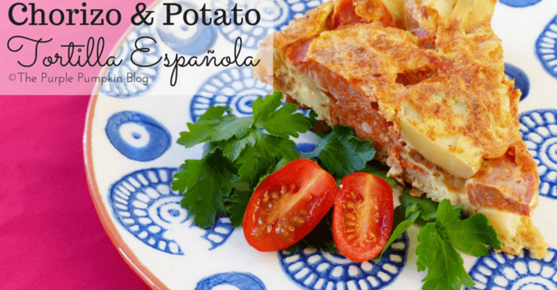Chorizo & potato tortilla Española