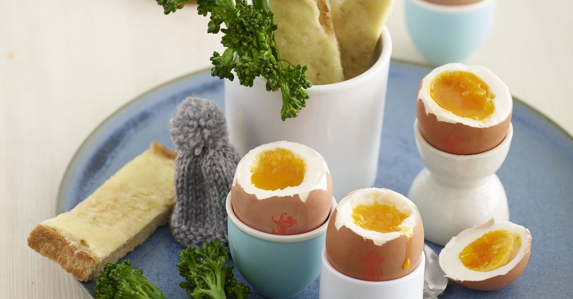 Annabel Karmel's boiled egg with soldiers