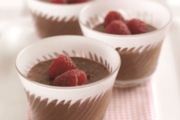 Chocolate and courvoisier brandy mousse